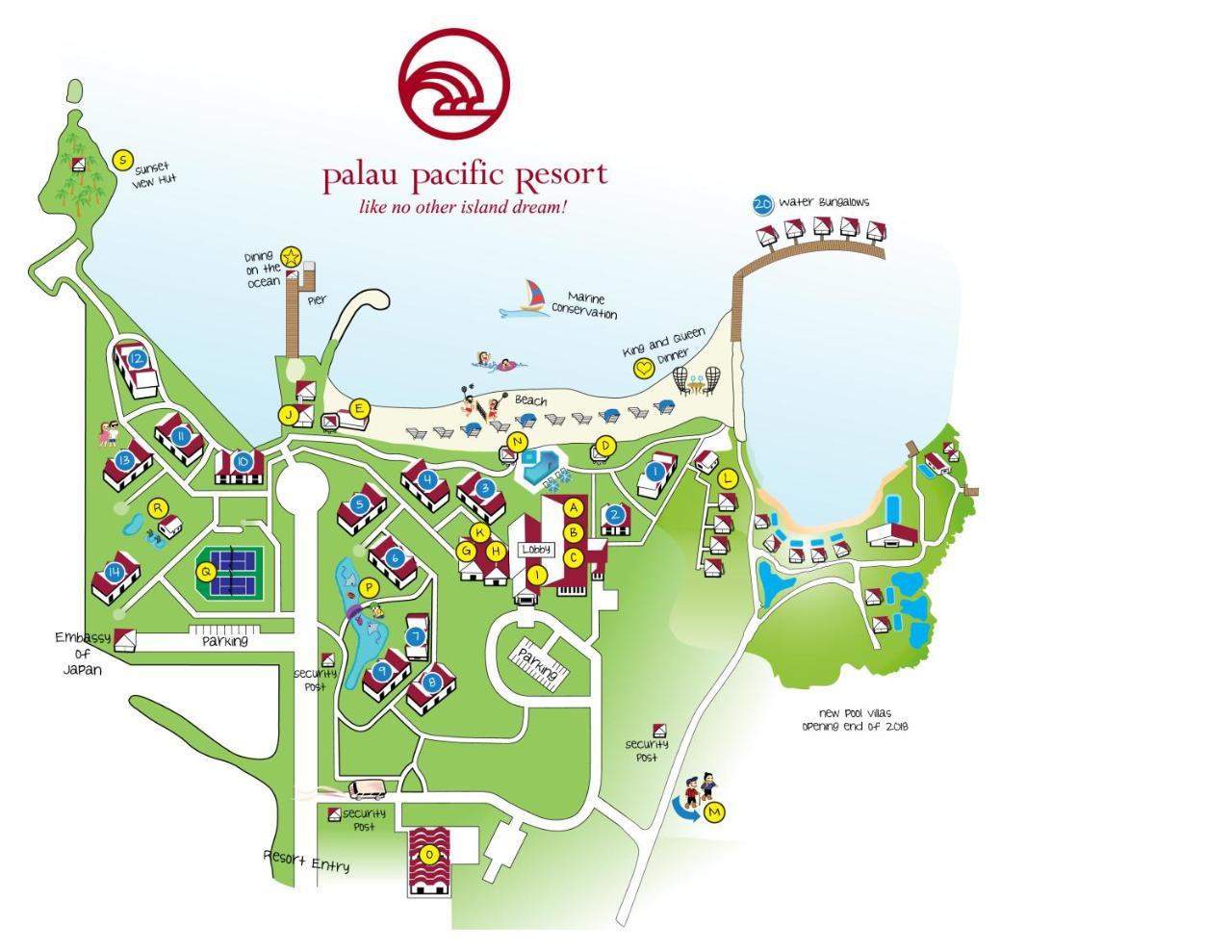 Palau Pacific Resort & The Pristine Villas And Bungalows Koror Exterior photo